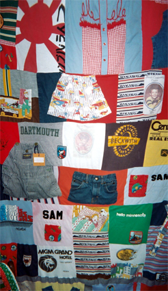 T-shirt quilt